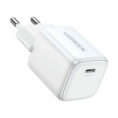 Ugreen Nexode Mini Incarcator Retea 20W GaN USB-C PD Alb