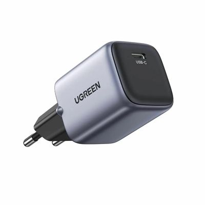 Ugreen Nexode Mini Incarcator Retea 20W GaN USB-C PD Gri