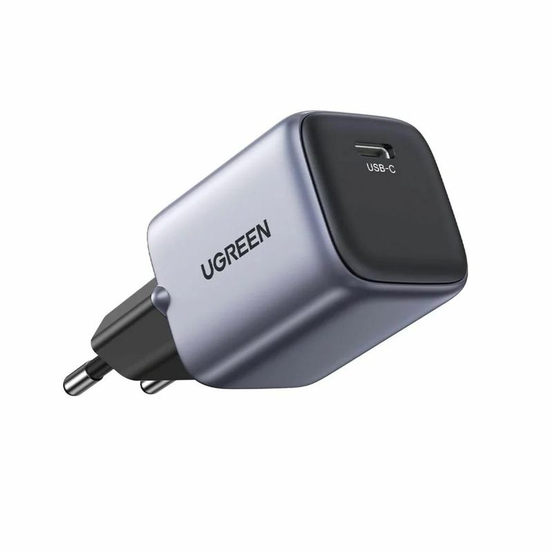 Incarcator retea Ugreen Nexode Mini 20W, GaN, USB-C, PD-1 Gri.jpg