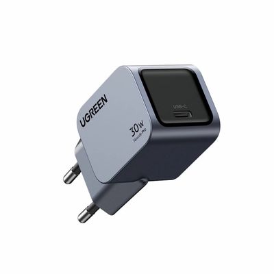 Ugreen Nexode Pro Incarcator Retea 30W USB-C GaN Fast Charger Gri