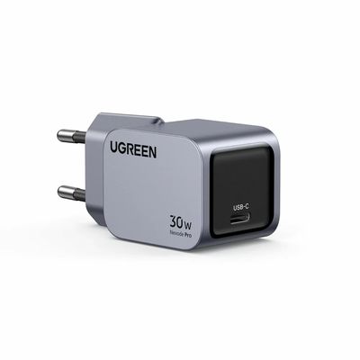 Ugreen Nexode Pro Incarcator Retea 30W USB-C GaN Fast Charger Gri