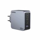Ugreen Nexode Pro Incarcator Retea 160W GaN 3x USB-C 1x USB-A Cablu USB-C Inclus Gri