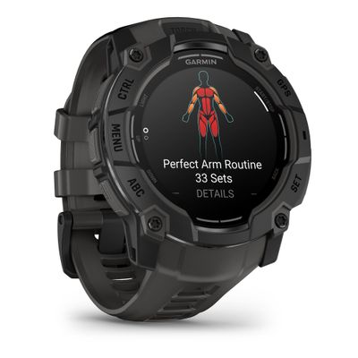 Garmin Instinct 3 AMOLED Smartwatch 50 mm Negru cu Bratara Charcoal