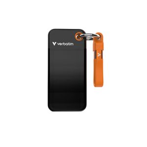 Verbatim Pocket SSD Extern 1TB USB 3.2 Gen 2 Type-C Negru/Portocaliu