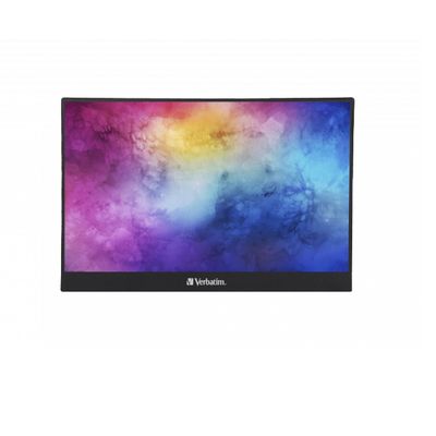 Verbatim Monitor Portabil 14'' LED IPS  Full HD FreeSync 2x USB-C