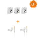 Kit Rode Wireless ME DUAL White Sistem Wireless + 2 x Lavaliere Rode Lavalier GO Alb