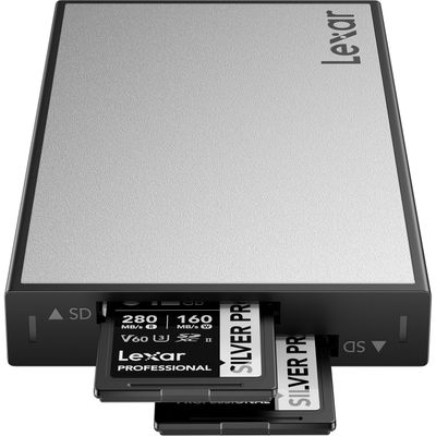 Lexar Professional Workflow Cititor de Carduri USB 3.2 Gen2 UHS-II Dual Slot SD