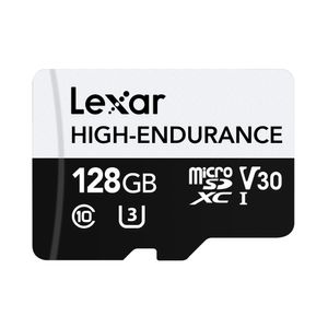 Lexar High-Endurance Card Memorie microSDXC 128GB UHS-I/U3/10 R100/W45 V30