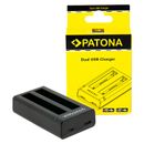Patona Incarcator Dublu pentru Insta360 X4 cu Cablu USB-C Inclus