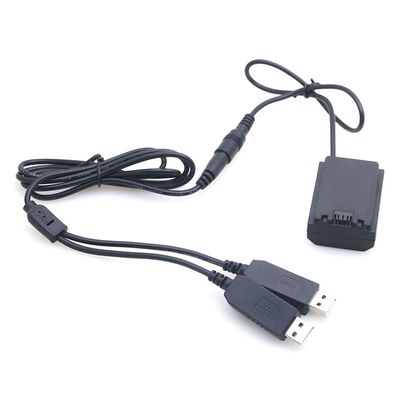 Caruba Sony NP-FZ100 Baterie Dummy si Cablu USB Dublu 5V 2A