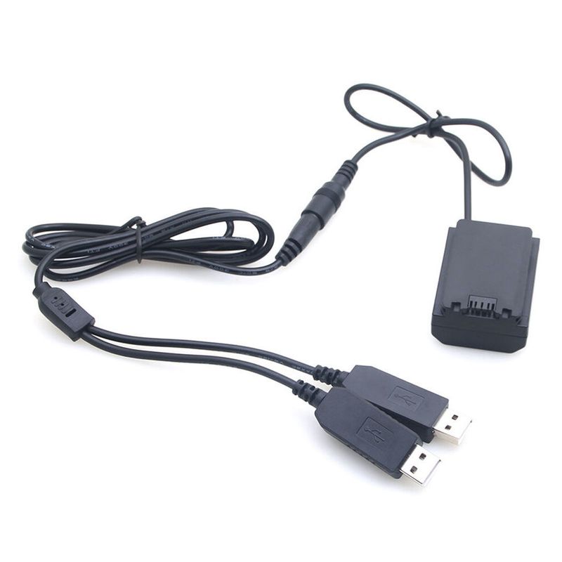 Caruba Sony NP-FZ100 Baterie Dummy si Cablu USB Dublu 5V 2A.2.jpg