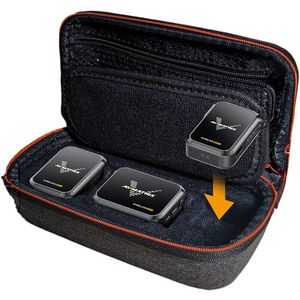 AVMATRIX WM12 Sistem Dublu de Microfon Wireless cu 2 Transmitatoare