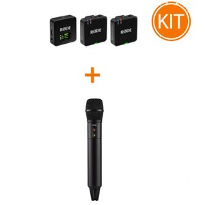 Kit Interviu cu Rode Wireless GO Gen 3 + Microfon Rode Interview PRO