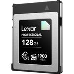 LexarCFexpressPROCarddeMemorieTypeB128GBDiamondSeriesR1900W1700mbsVPG400