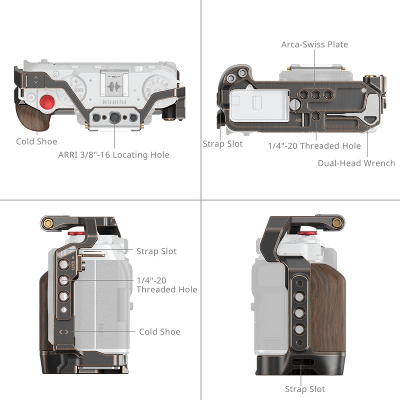 SmallRig Retro Cage FUJIFILM X-M5 4892 -3-.jpg