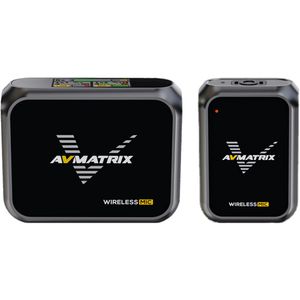AVMATRIX WM12 Sistem Microfon Single 1xTX 1xRX