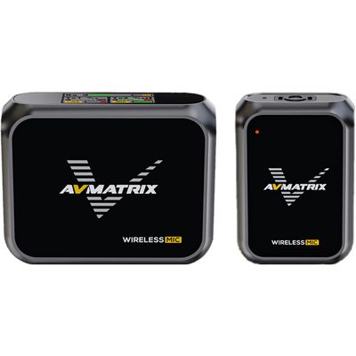 AVMATRIX WM12 Sistem Microfon Single 1xTX 1xRX