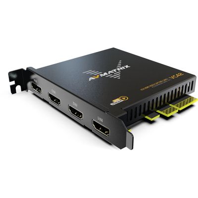 AVMATRIX VC42 Placa de Captura Card 1080p HDMI PCIe 4 Canale