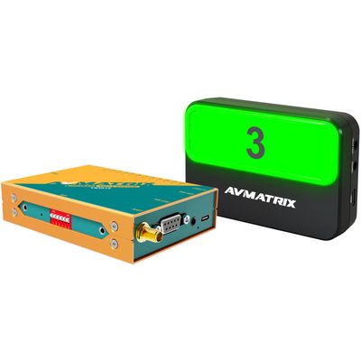 AVMATRIX Sistem de 6 x Lumini Wireless Multi-Camera Tally