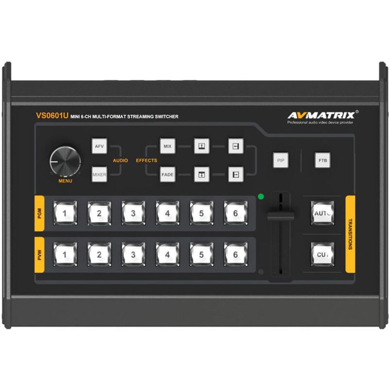 AVMATRIX VS0601U 6CH HDMI SDI Comutator pentru Streaming Video Switcher.1.jpg