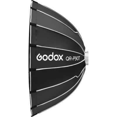 Godox QR-P90T Softbox Parabolic cu Montaj Rapid pentru Transmisiuni Live