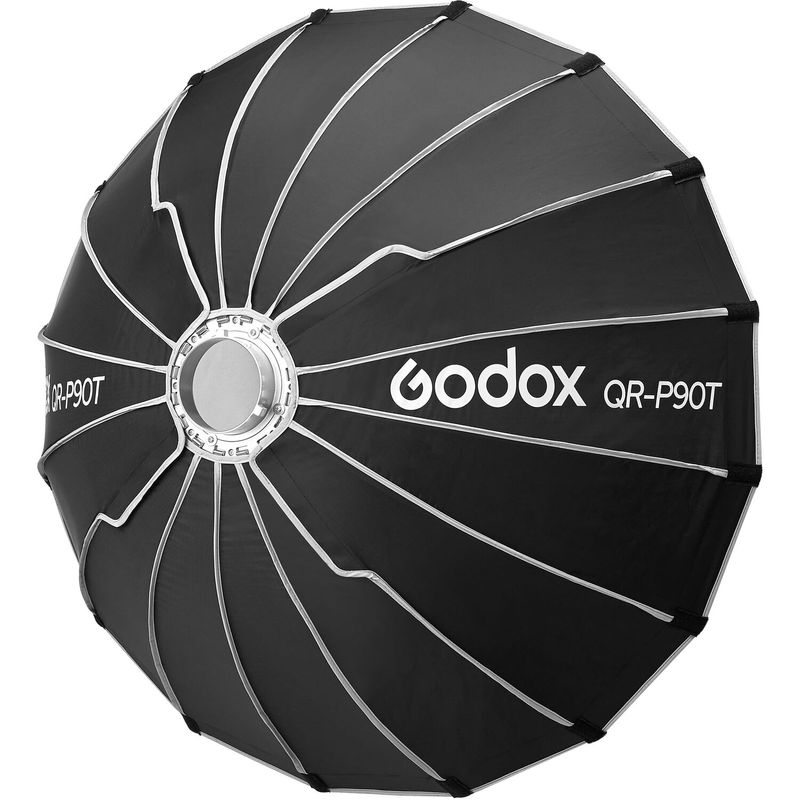 Godox-QR-P90T-Softbox-Parabolic-cu-Montaj-Rapid-pentrut-Transmisiuni-Live