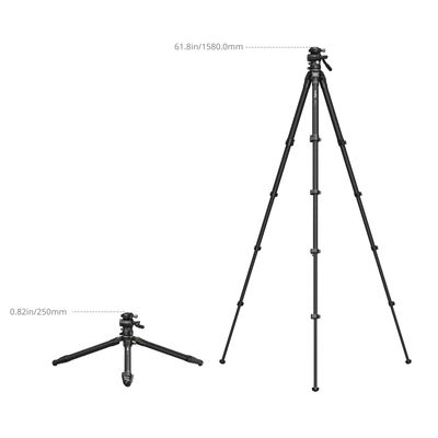 SmallRig 5028 Kit Trepied Foto din Carbon 1.58m 10kg