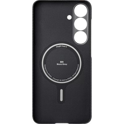 Pitaka Husa pentru Samsung Galaxy S25 Plus Mag EZ 6 Case Twill Negru/Gri