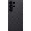 Pitaka Pin Button Husa pentru Galaxy S25 Ultra Negru/Gri