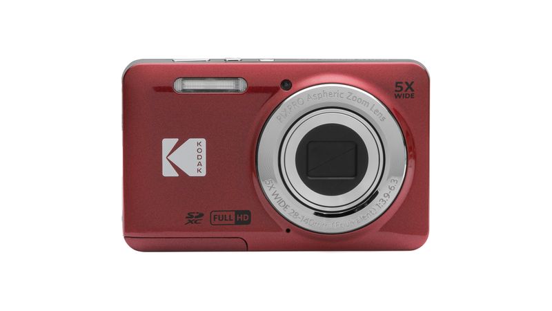 Kodak FZ55 Aparat Foto Compact 16MP Zoom 5x Rosu-F64.ro - F64.ro