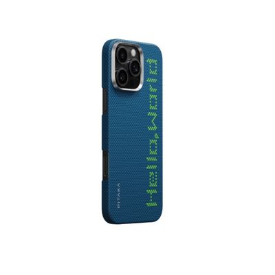 Pitaka Husa pentru iPhone 16 Pro Max MagEZ Tacticle Woven Hello World