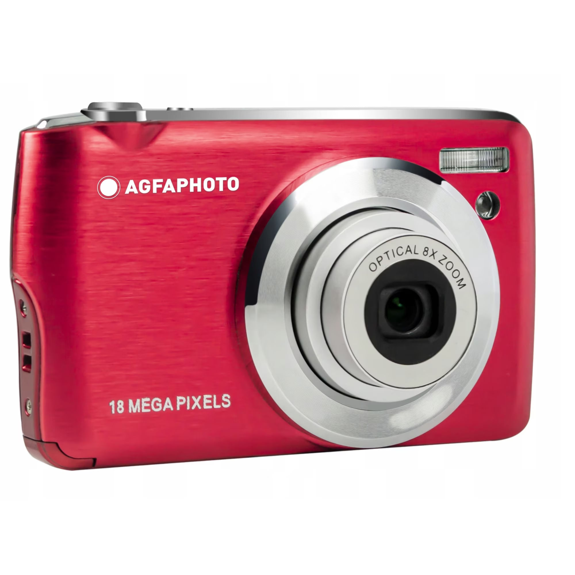 AgfaPhoto DC8200 Aparat Foto Compact 18mpx Zoom 8x Rosu