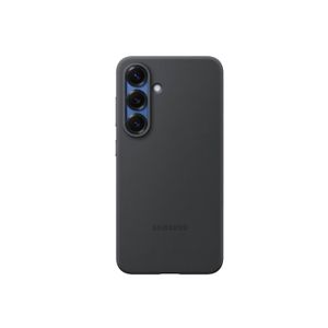 Samsung Husa din Silicon pentru Galaxy S25 Negru