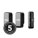 Rode Wireless Micro C Sistem Microfon Fara Fir 2TX + 1RX Negru USB-C