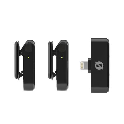 Rode Wireless Micro L Sistem Microfon Fara Fir 2TX + 1RX Negru iOS Lightning