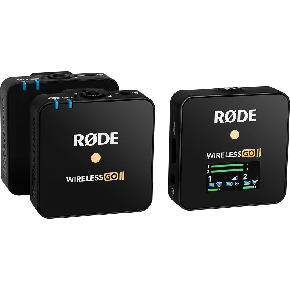 Rode Wireless GO II Sistem Microfon Wireless Dual Digital Kit cu 2