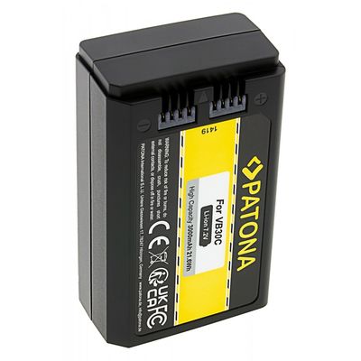 Patona Acumulator Replace Tip VB30 pentru Bliturile Godox V1 Pro/V1/V860III cu USB-C