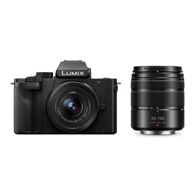 Panasonic G100D Aparat Foto Mirrorless Kit cu Obiectiv 12-32mm F3.5-5.6 si 35-100mm F4-5.6