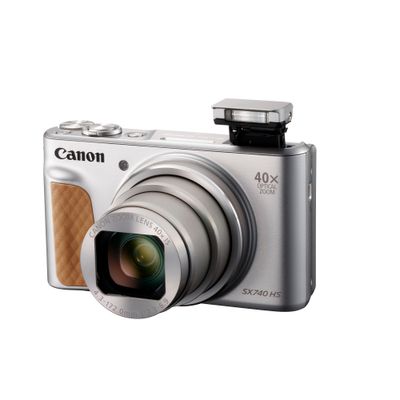 Canon PowerShot SX740 HS Lite Edition Aparat Foto Compact 20MP Ultra Zoom 40x 4K Argintiu