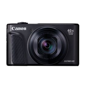 Canon PowerShot SX740 HS Lite Edition Travel Aparat Foto Compact 20MP Ultra Zoom 40x 4K Negru