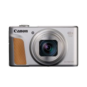 Canon PowerShot SX740 HS Lite Edition Travel Aparat Foto Compact 20MP Ultra Zoom 40x 4K Argintiu