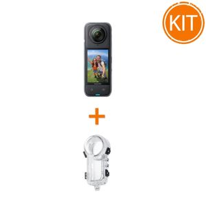 Kit Insta360 X4 + Carcasa invizibila pentru scufundari
