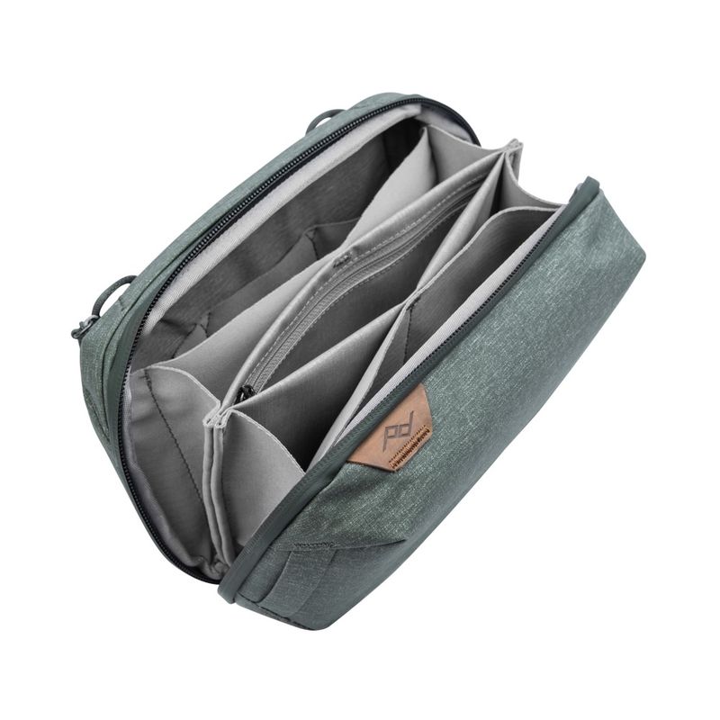 Peak Design BTP-SG-3 Travel Tech Pouch V3 Geanta pentru Accesorii Verde Green-2.jpg