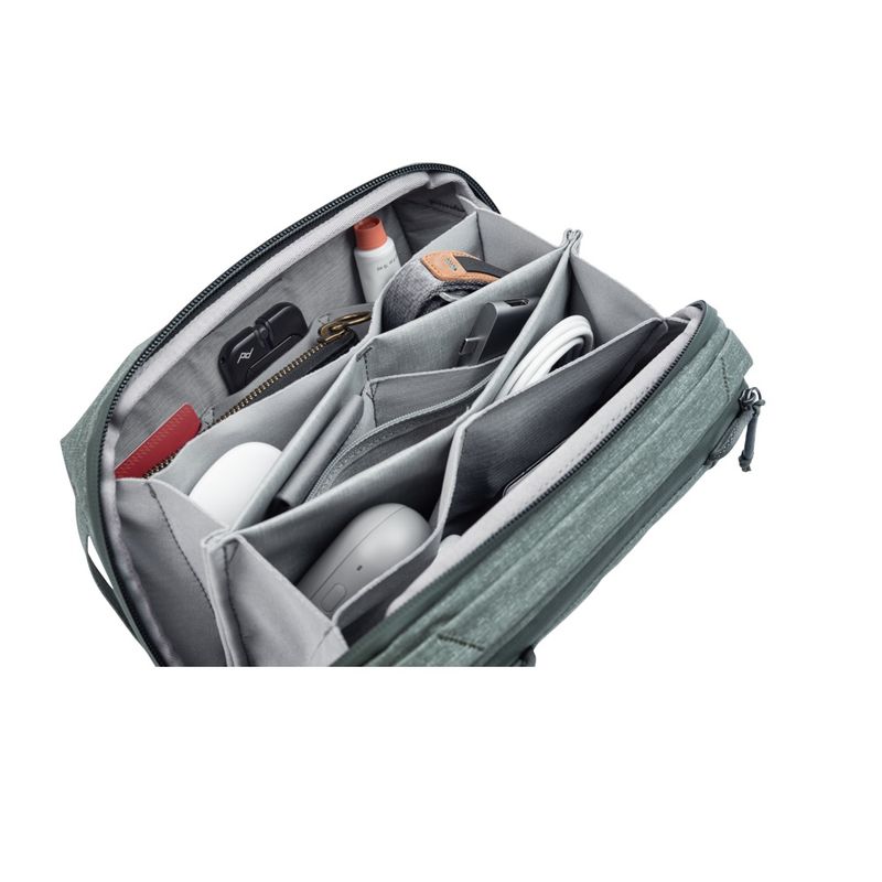 Peak Design BTP-SG-3 Travel Tech Pouch V3 Geanta pentru Accesorii Verde Green-4.jpg