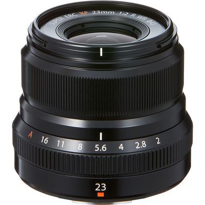 Fujifilm 23mm F2 R WR XF Obiectiv FujiFilm X, negru