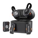 Hollyland LARK M2S Ultimate Combo Sistem Wireless Microfon Duo Space Gray