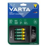 Varta Kit Incarcator Baterii Reincarcabile cu 4 x AA R6 2100mAh.1.jpg