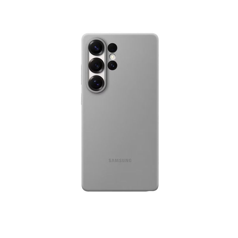 Samsung Husa din Silicon pentru Galaxy S25 Ultra Gri.1.jpg