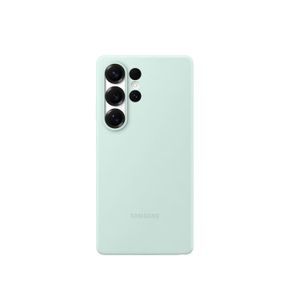 Samsung Husa din Silicon pentru Galaxy S25 Ultra Verde Mint