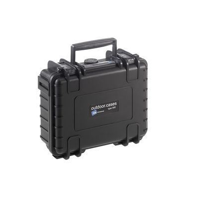 BW Outdoor Cases Carcasa Tip 500 Fara Insertie Neagra